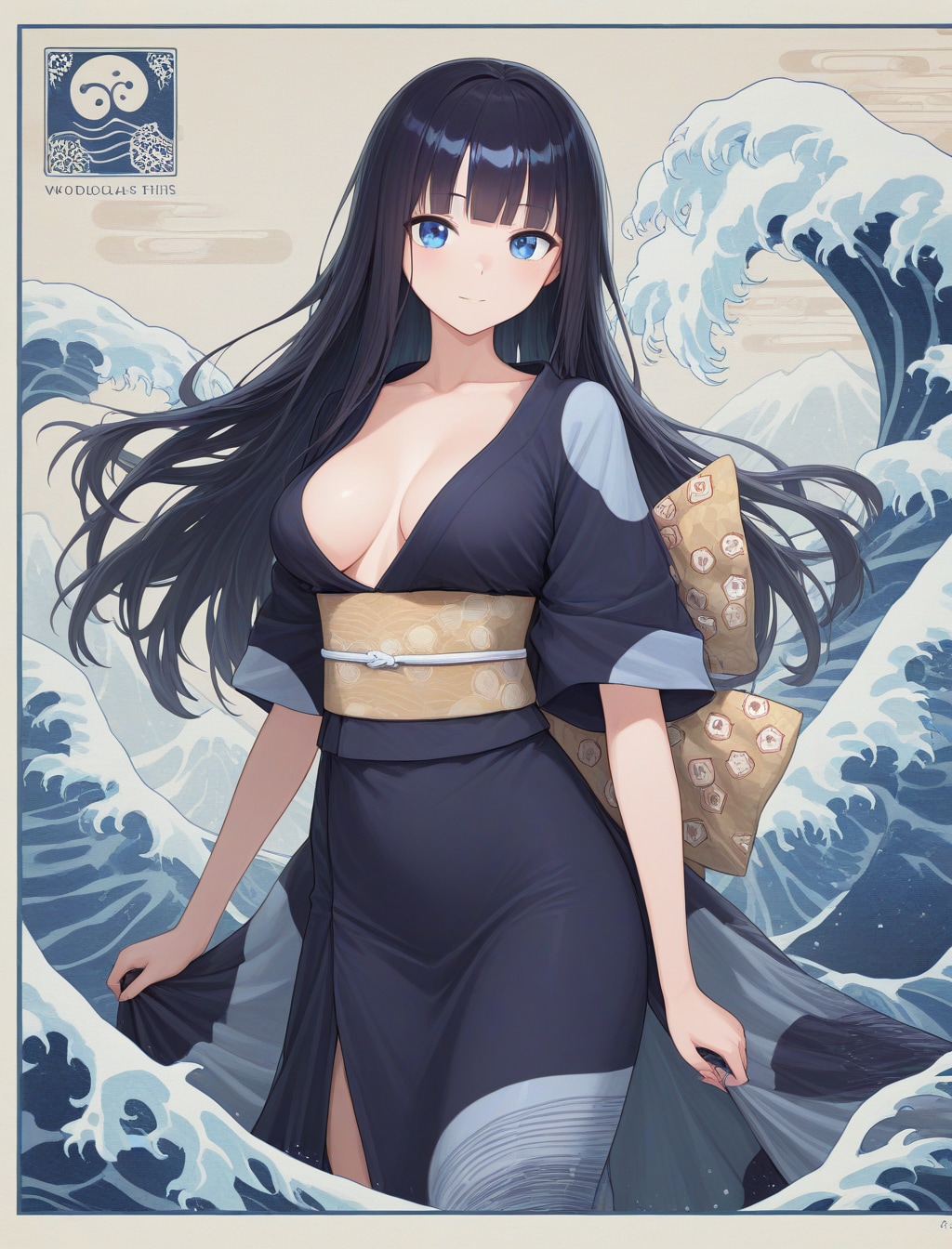 浮世絵ドレス