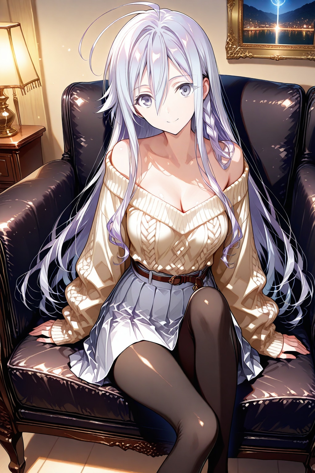 【萌え袖】ヴラディレーナ・ミリーゼ　ープレゼント、少しサイズが大きかったみたいねー