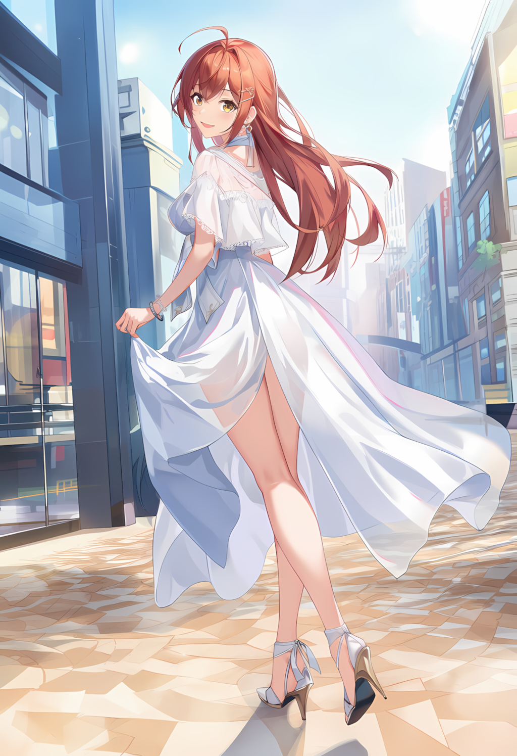 ノノカちゃんの朝ドレスグラビア🌞👗