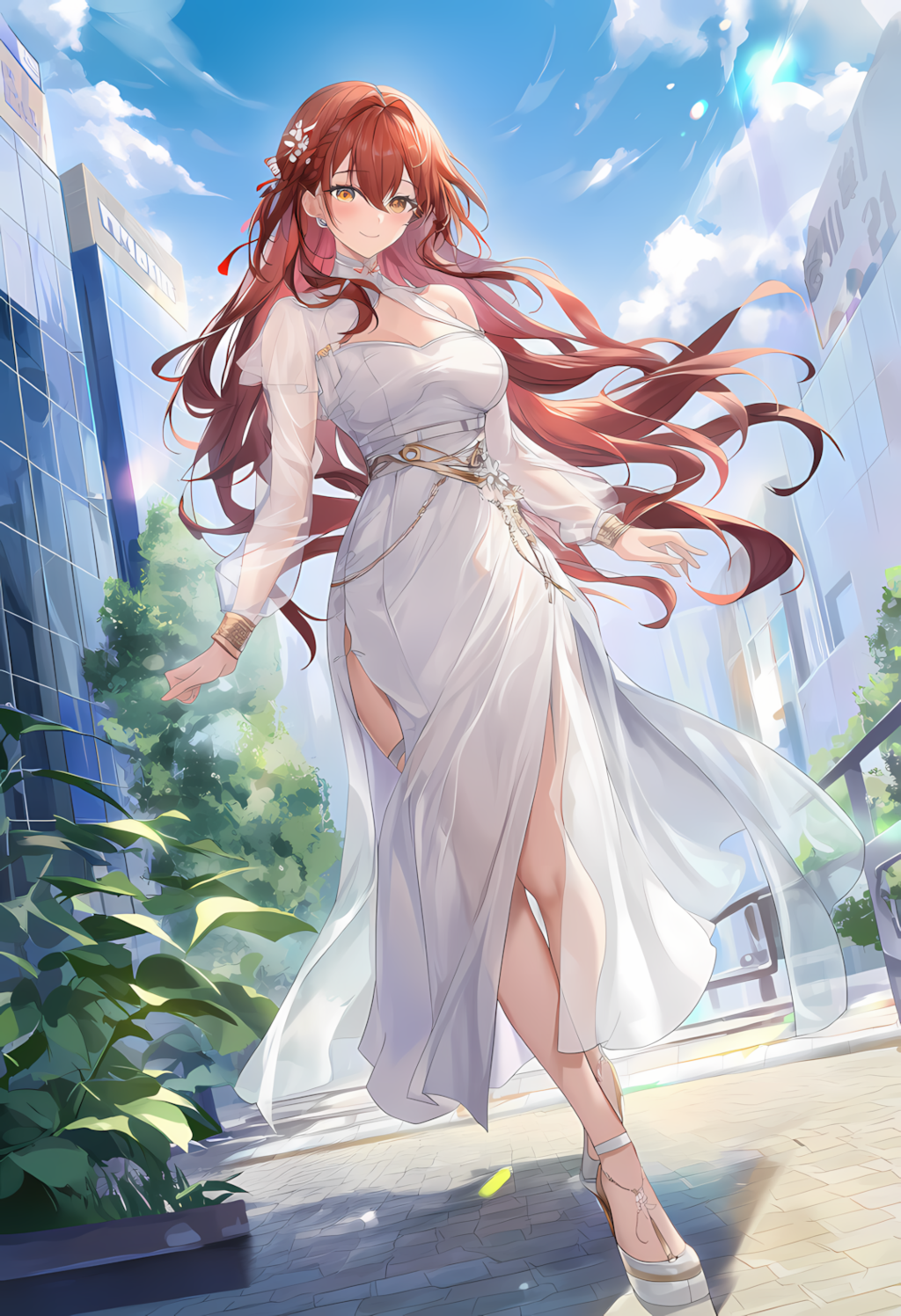 ノノカちゃんの朝ドレスグラビア🌞👗