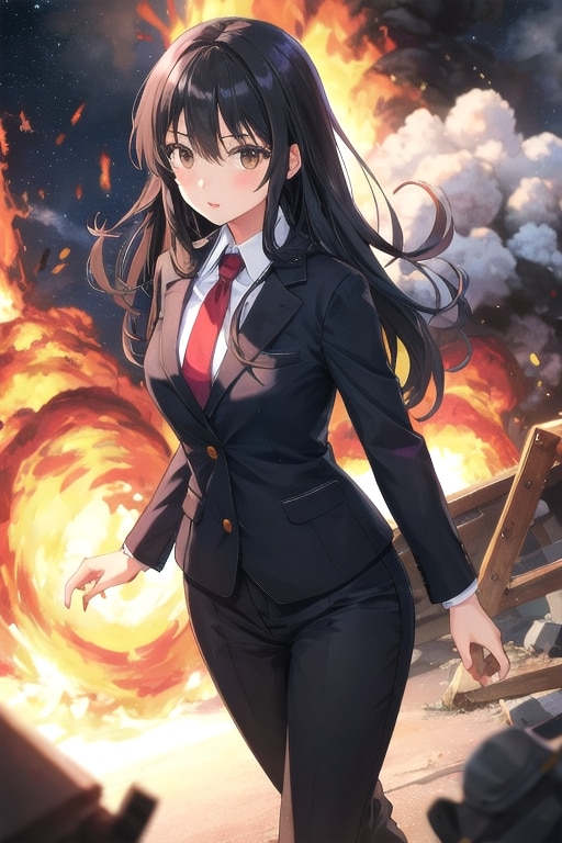 さくらちゃん爆発 | の人気AIイラスト・グラビア