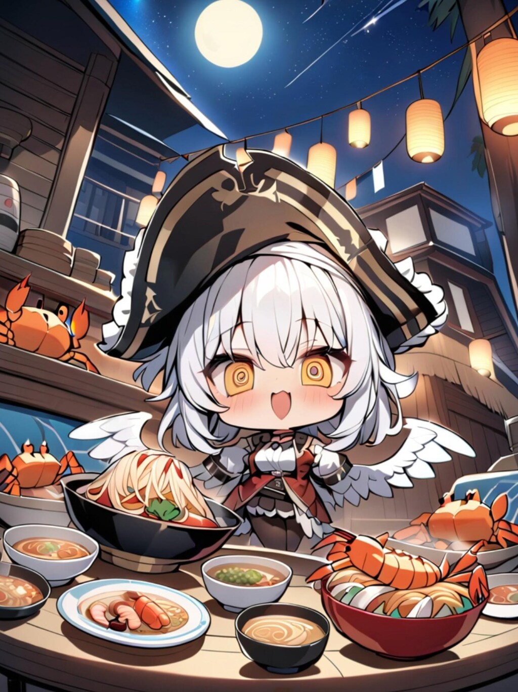 海賊の白髪ちゃん
