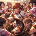 🏉泥まみれの女子ラグビー 129 10枚目