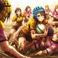 🏉泥まみれの女子ラグビー 129 3枚目
