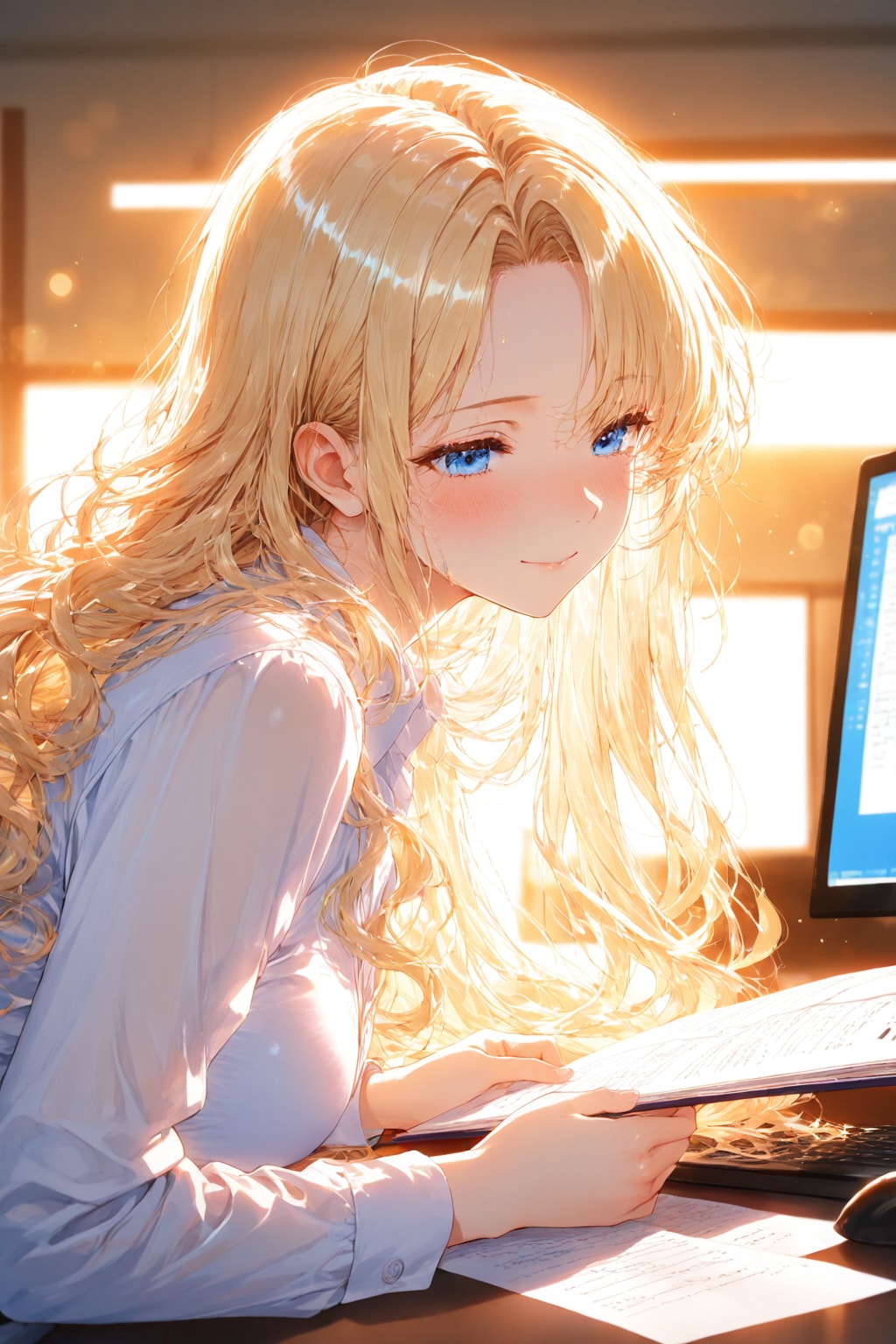 午後も無理しないでね | の人気AIイラスト・グラビア