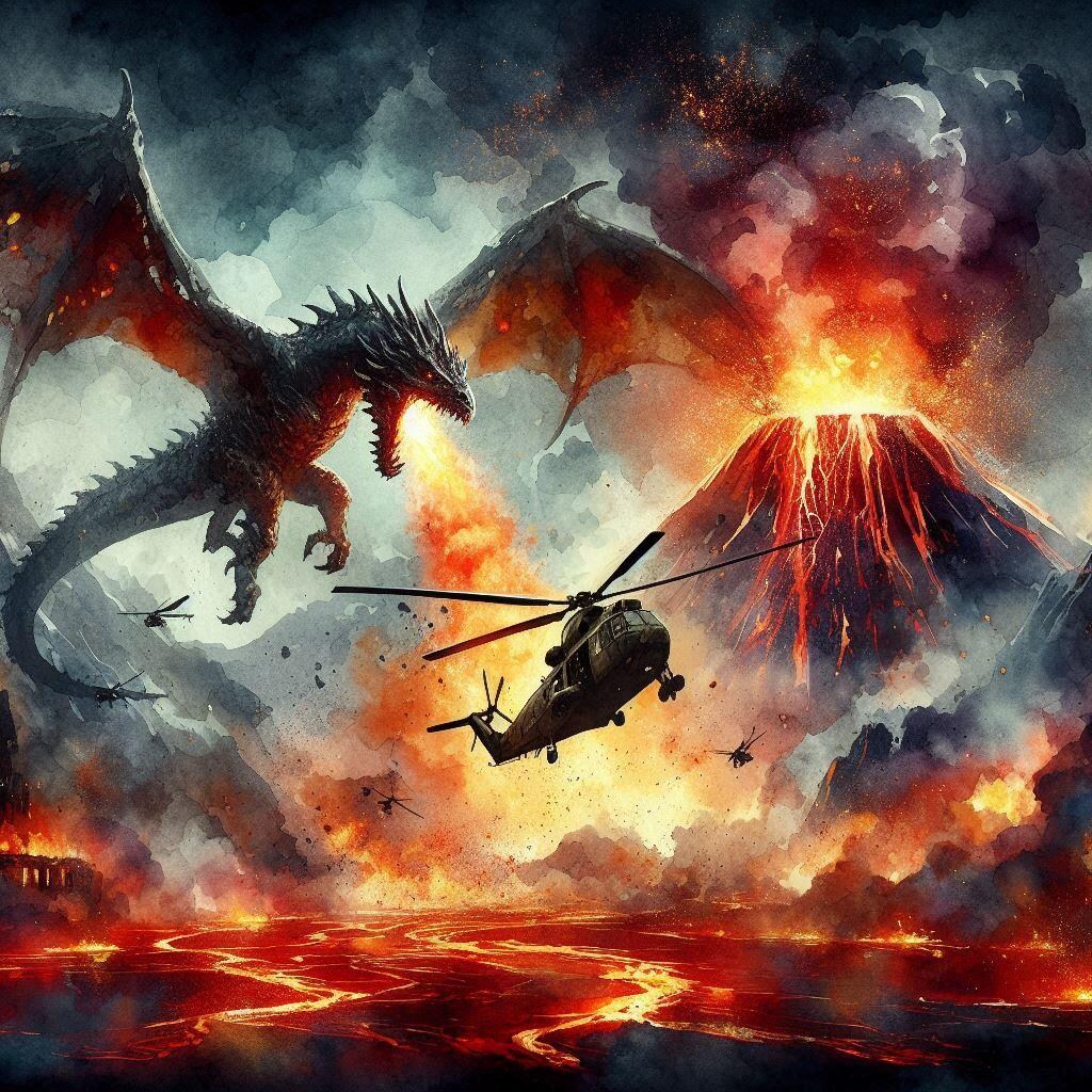 火山(エグチのために)