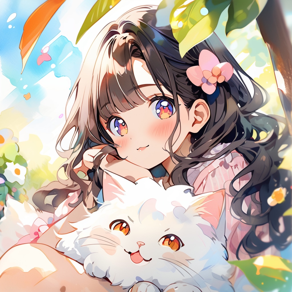 花咲く春の公園 （18）VEGA | の人気AIイラスト・グラビア