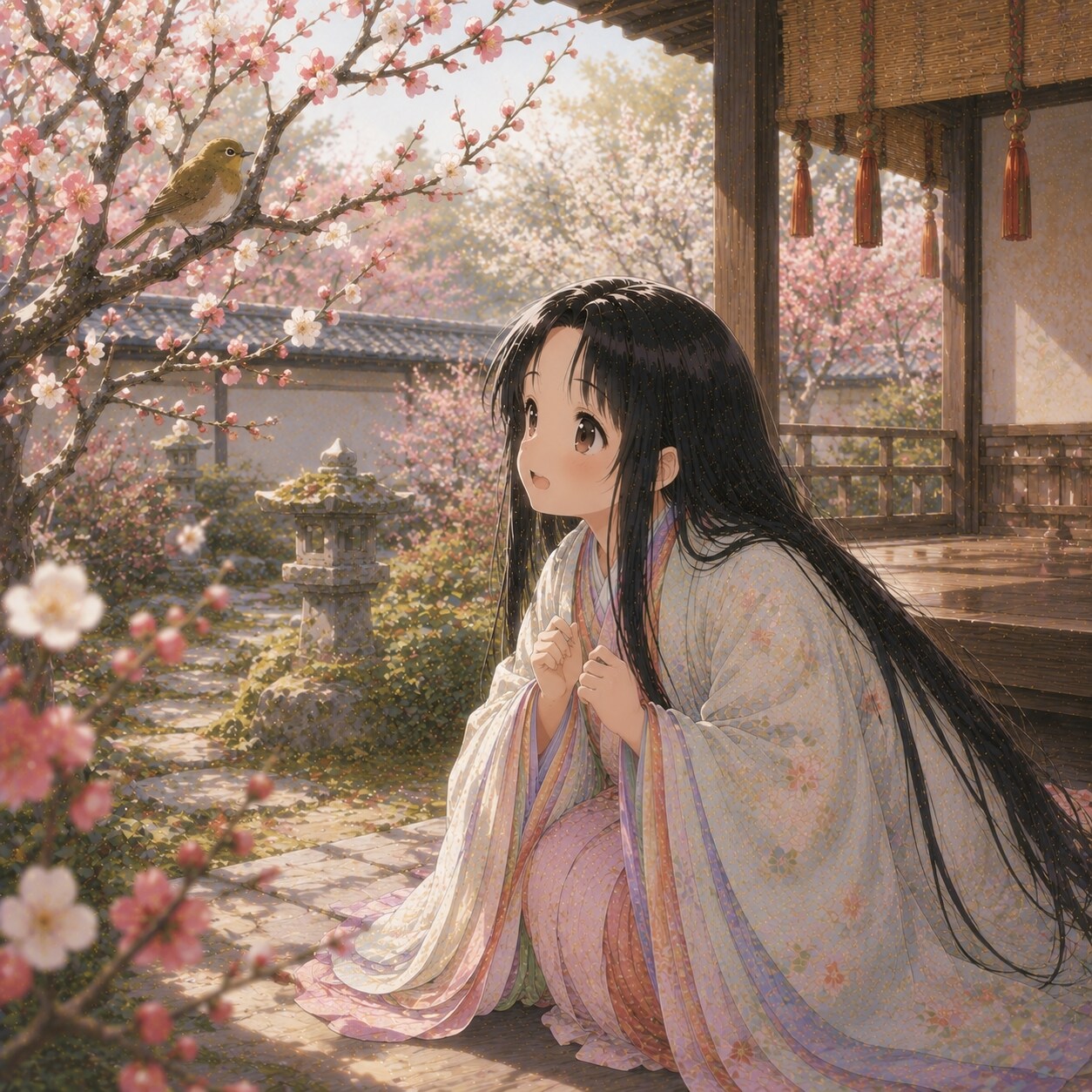 平安貴族幼女 | の人気AIイラスト・グラビア