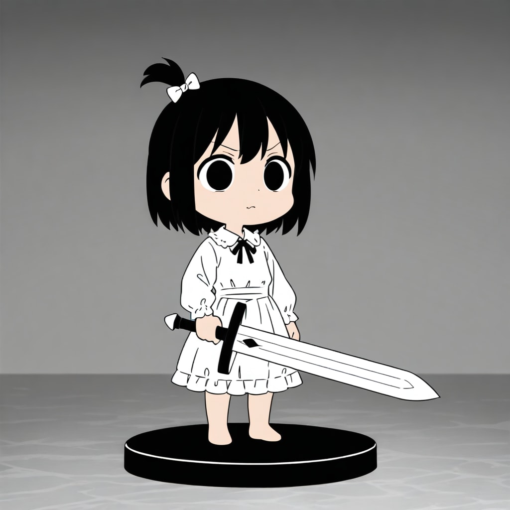剣ガールフィギュア