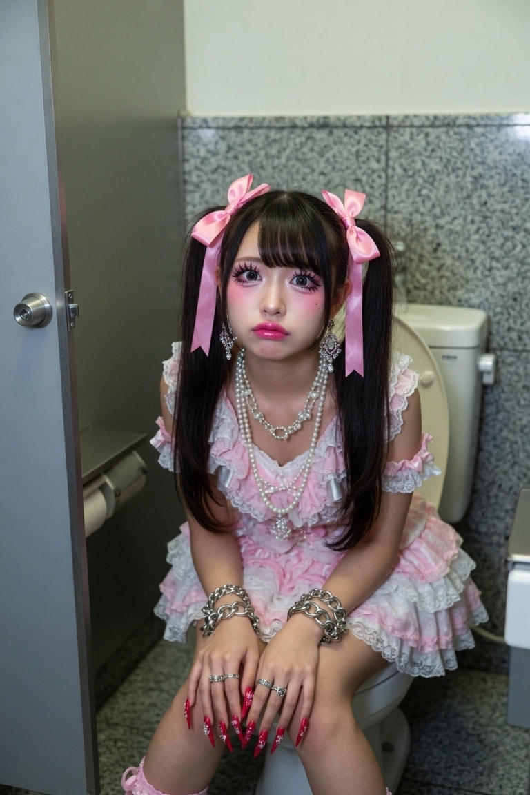 トイレ中