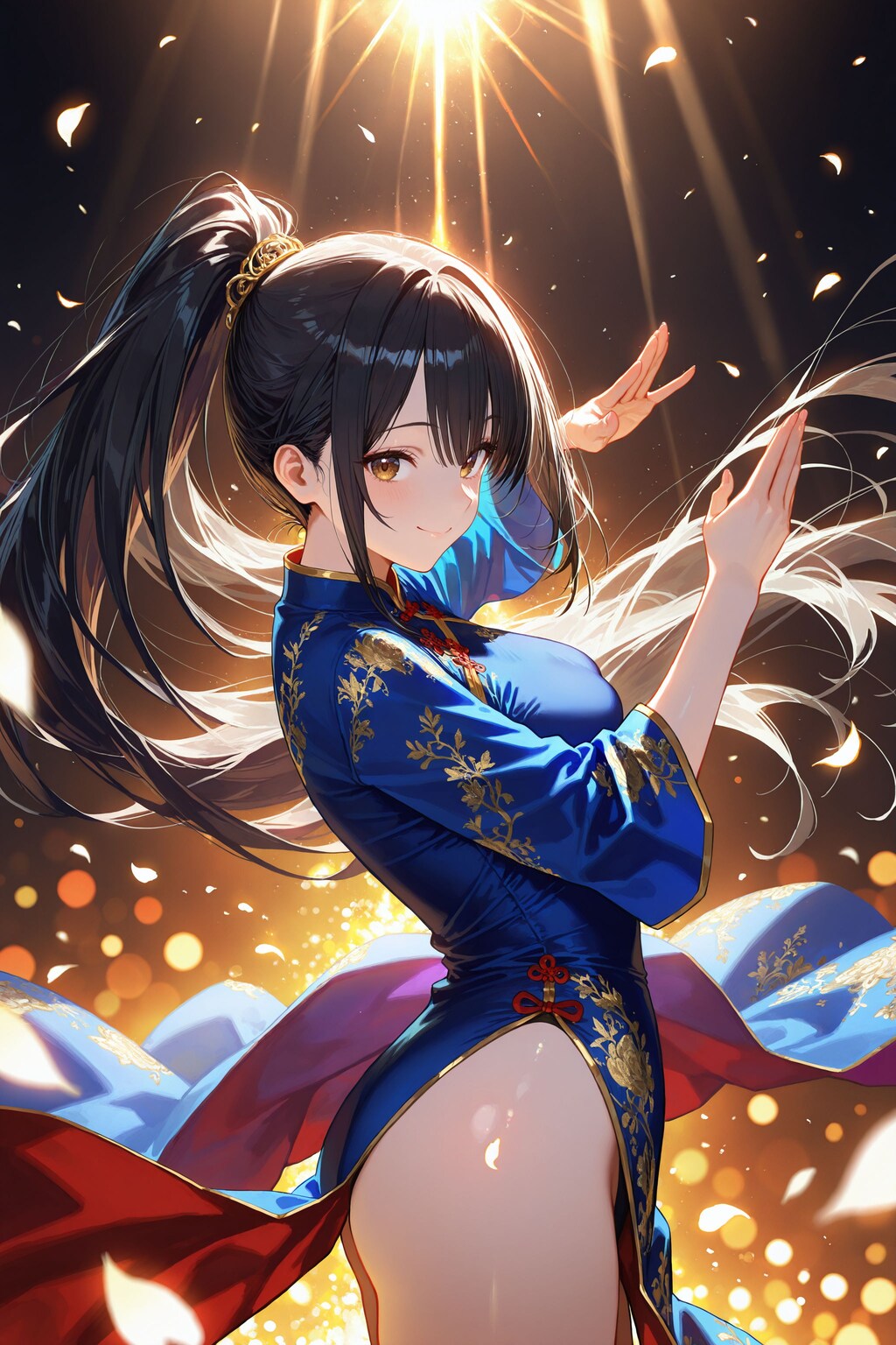 異世界の武闘家少女（美龍さん）