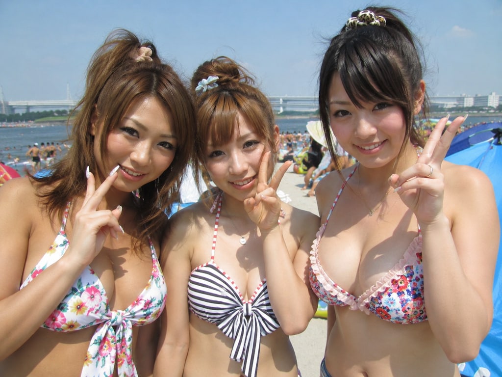 実在しない平成の海水浴