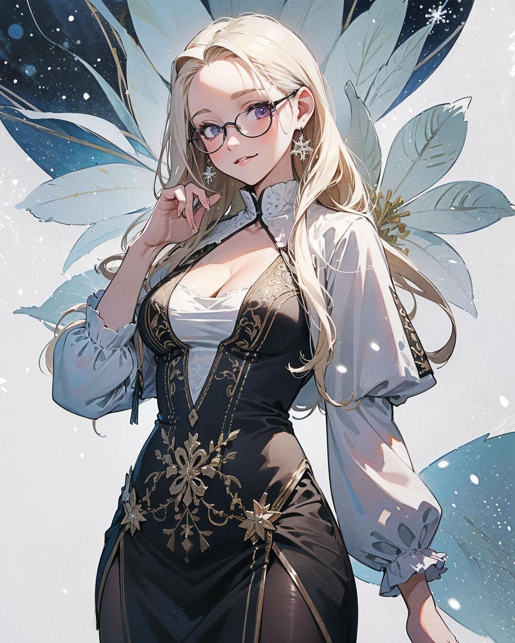 幻想世界の “めが×でこ” さん 冬の国編・お姉さんキャラ