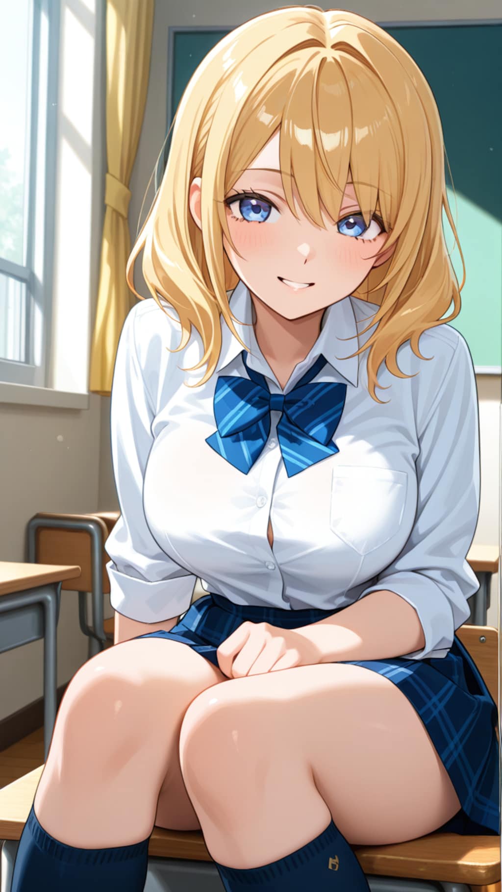 美少女の眼差し