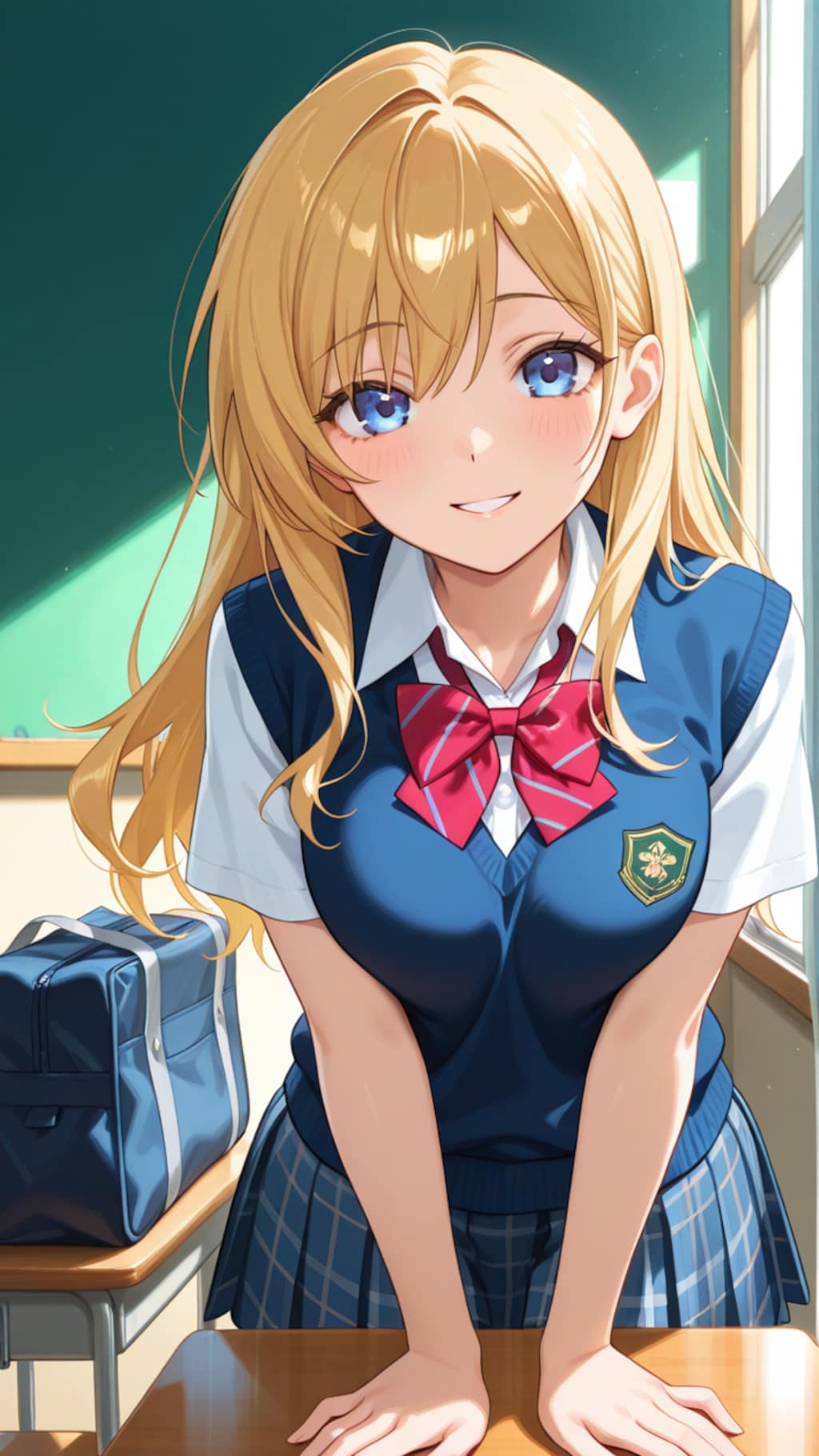 美少女の眼差し