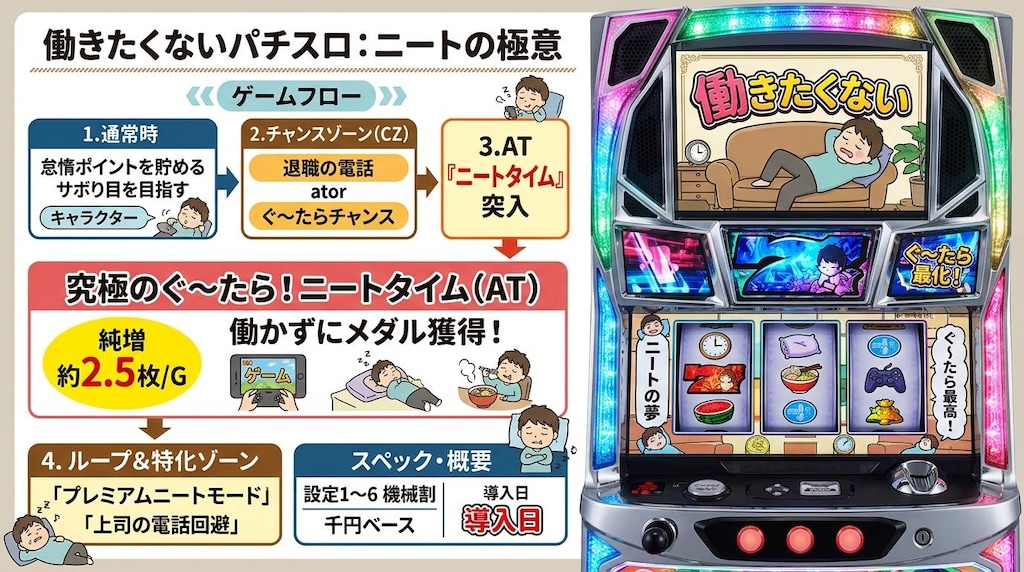 新作パチスロ仕様説明
