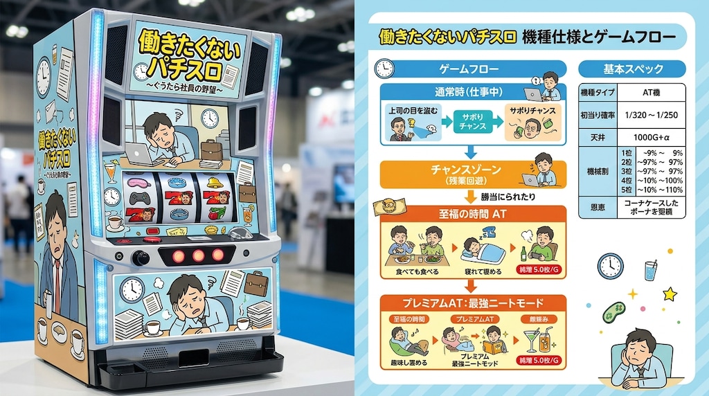 新作パチスロ仕様説明