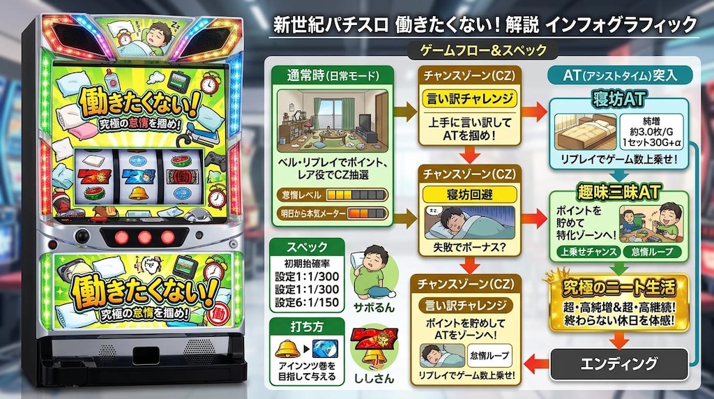 新作パチスロ仕様説明
