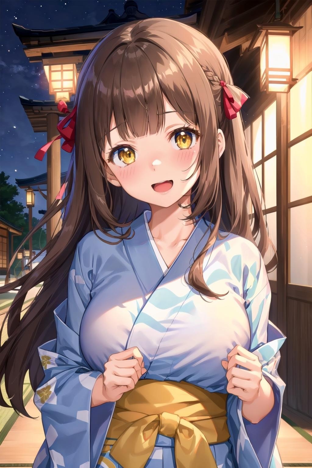 茶髪ちゃんと海デート