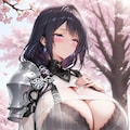 胸元穴あきニット戦士_透け_20260421 2枚目
