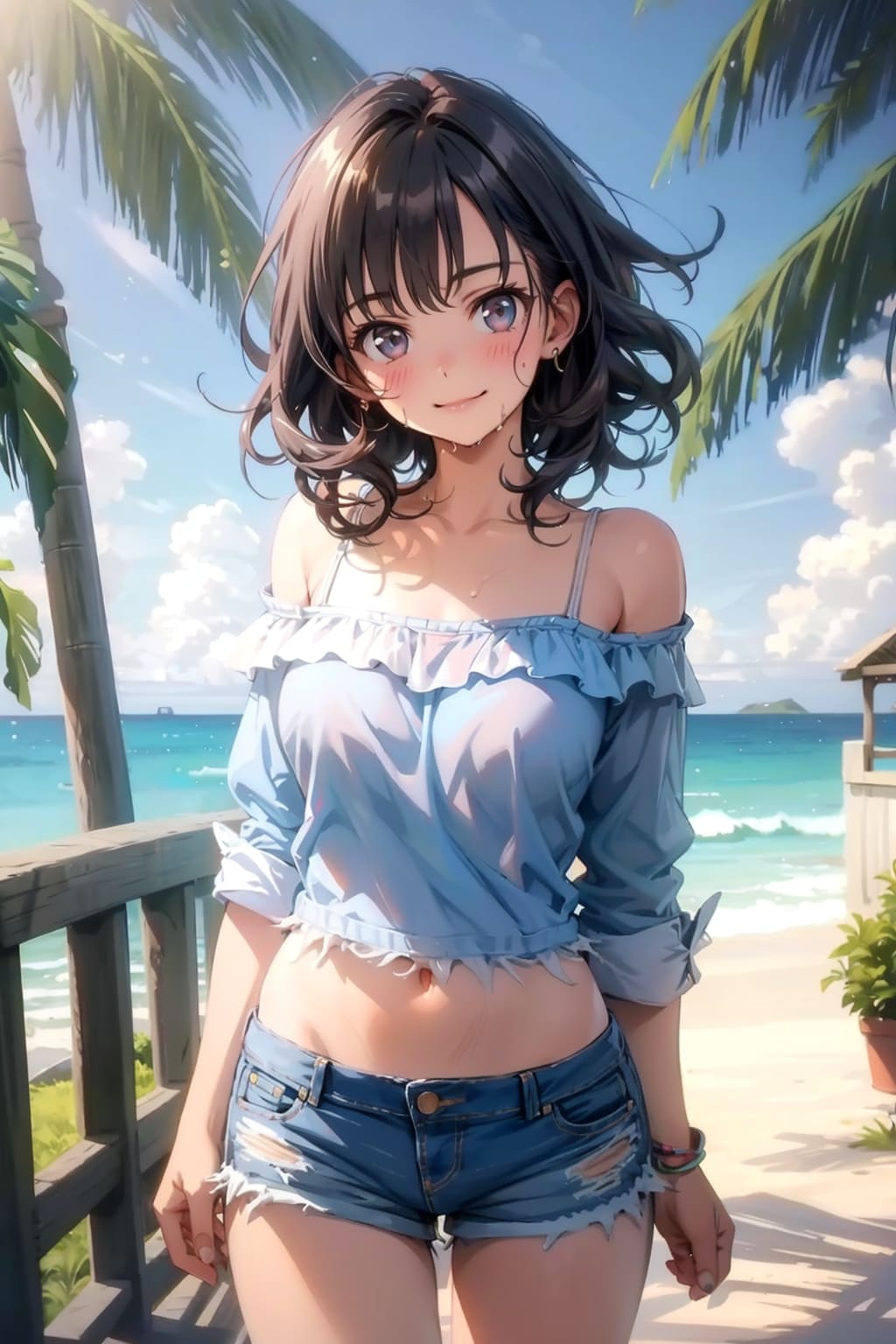 夏の普段着
