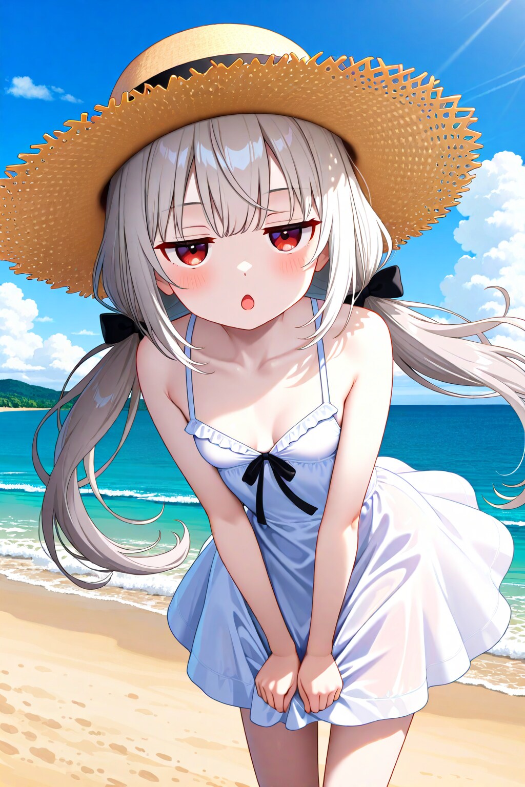 アイちゃんの麦わらとワンピース