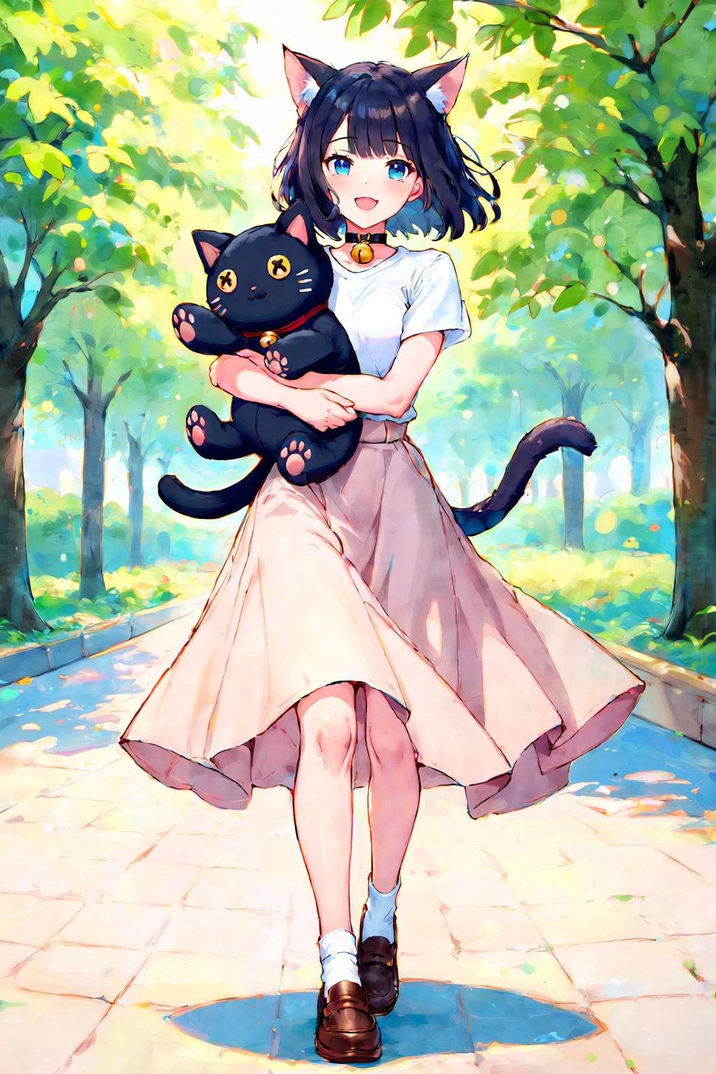 クロミナとロングスカート