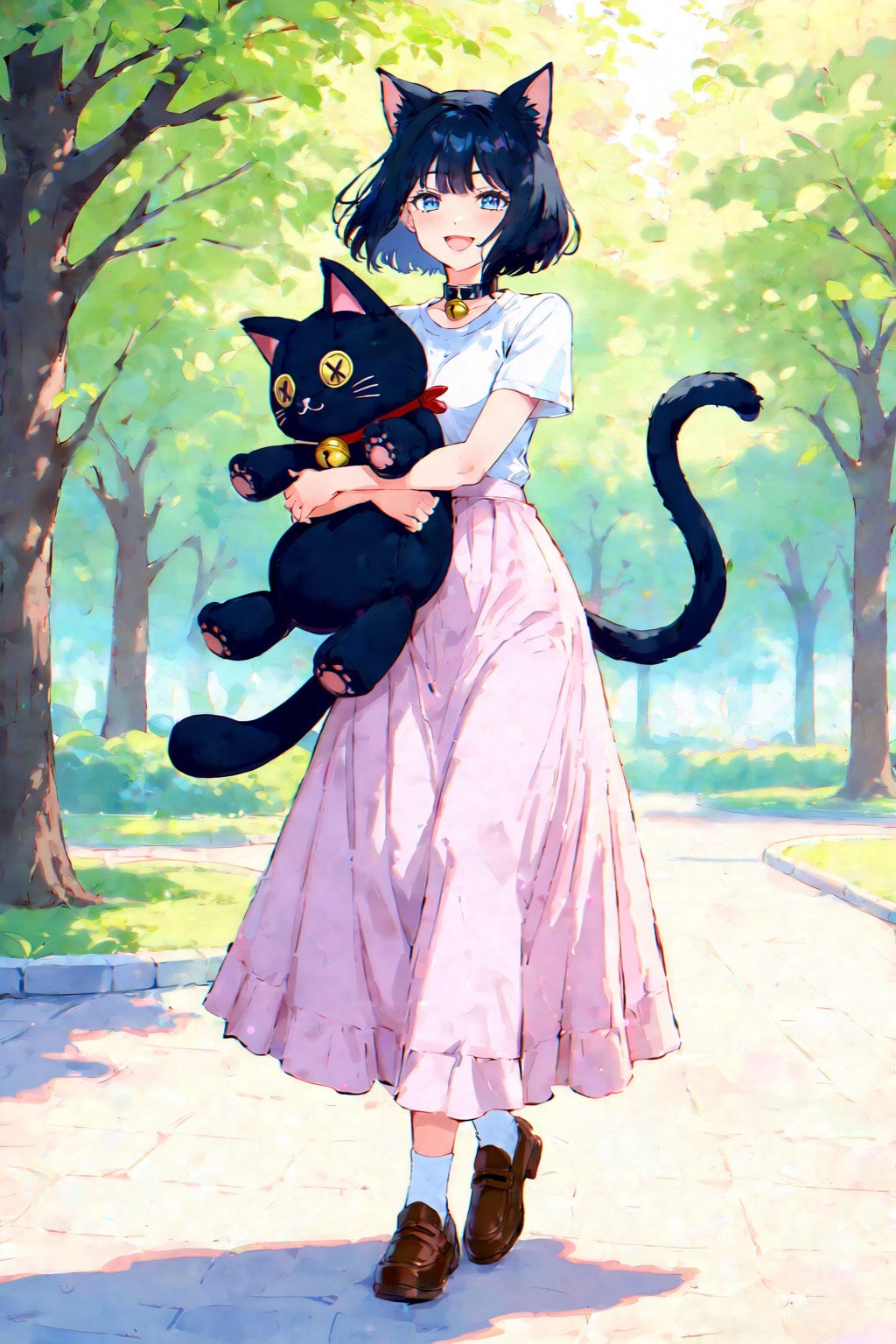 クロミナとロングスカート