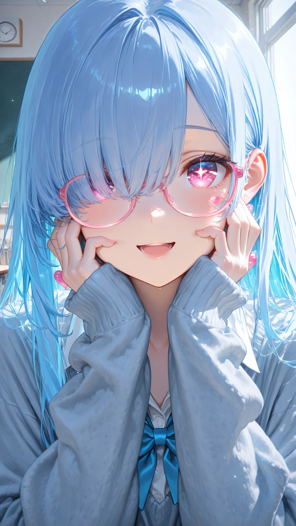 シンプル萌え袖