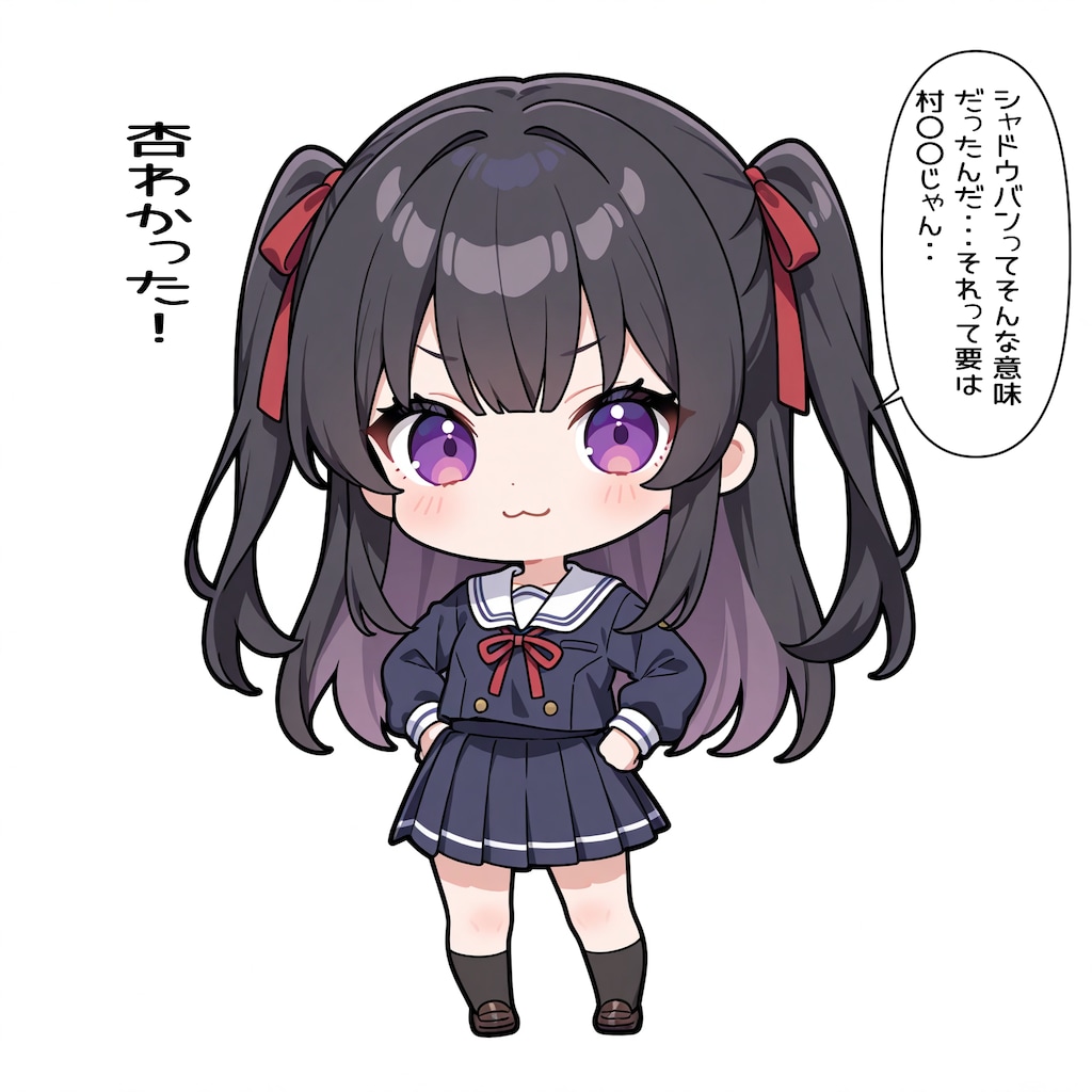 デフォルメ杏ちゃん