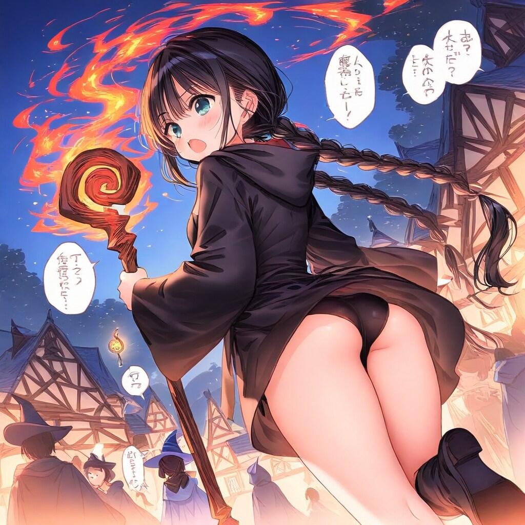 ただし魔法は尻から出る