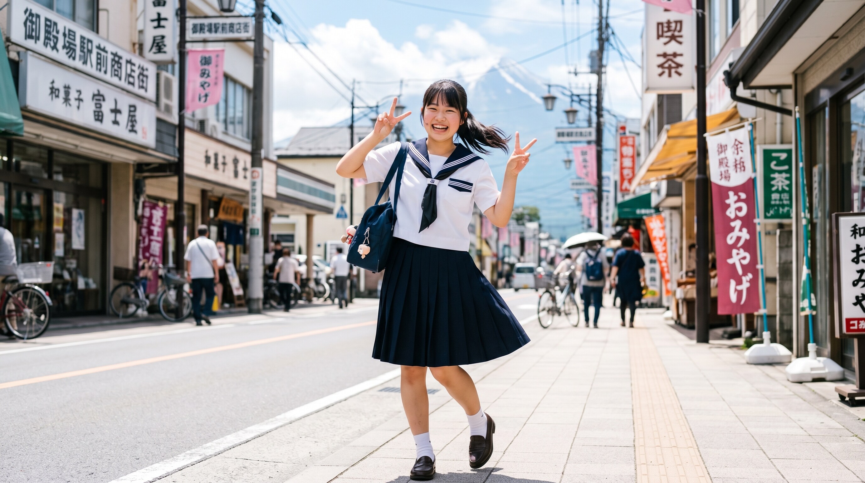 御殿場の街