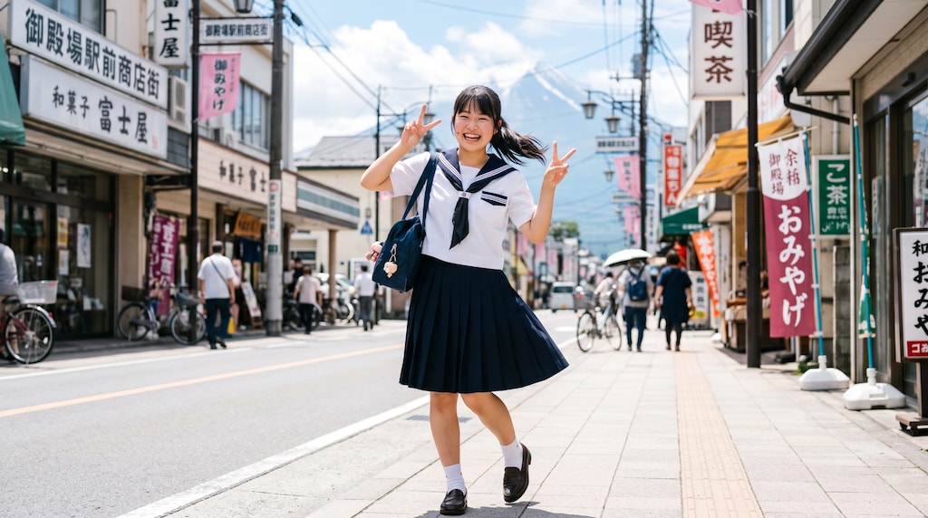 御殿場の街