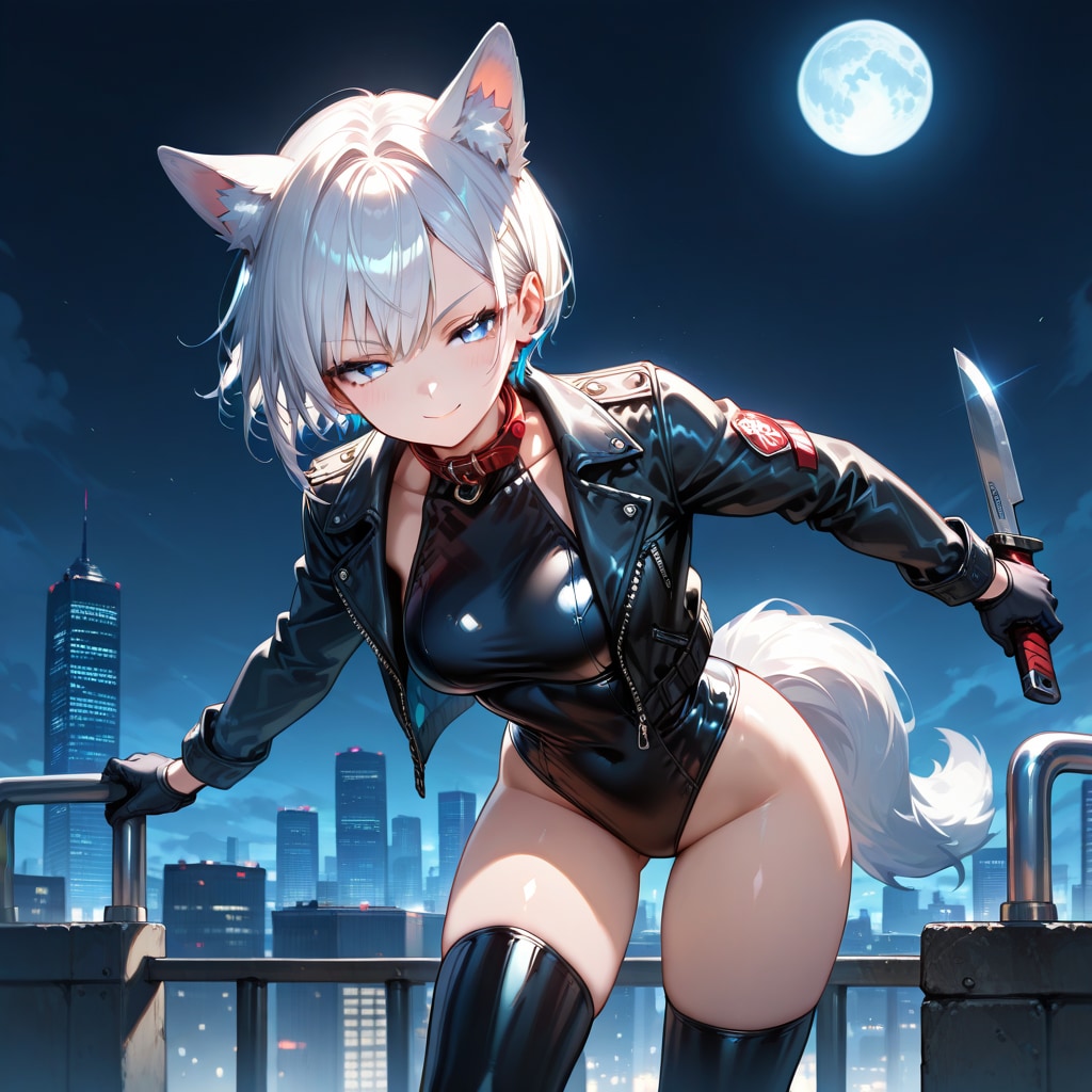 銀狼バウンティハンター  ver.ナイフ