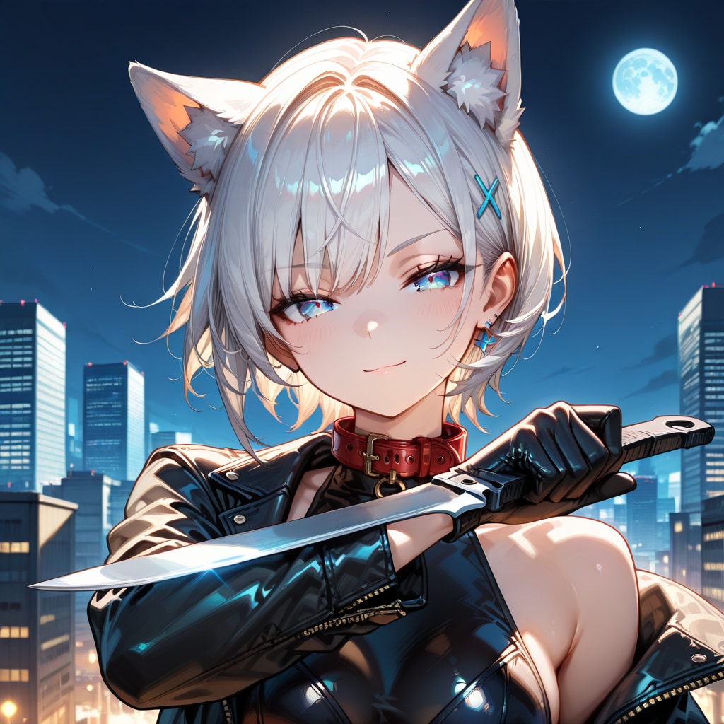 銀狼バウンティハンター  ver.ナイフ