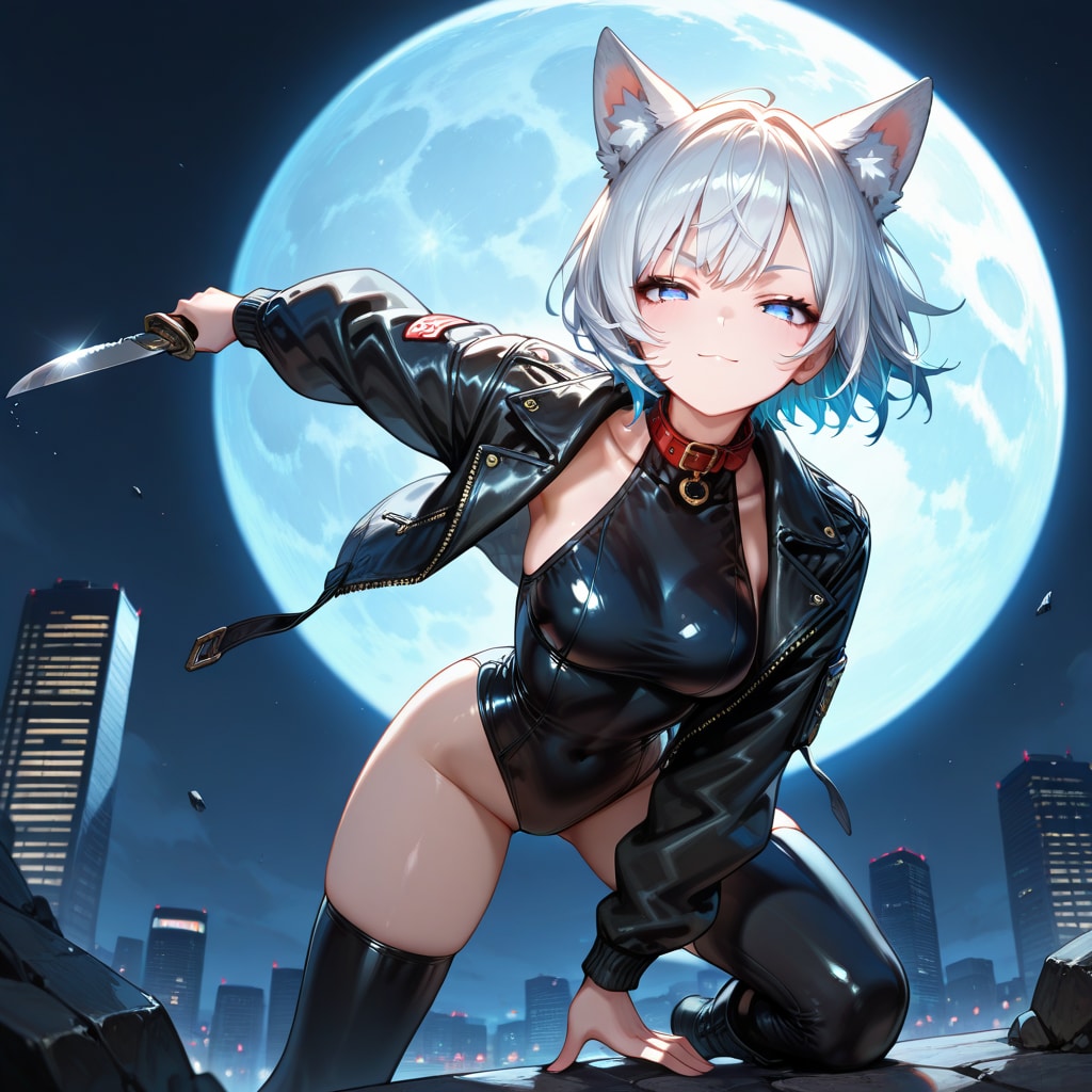 銀狼バウンティハンター  ver.ナイフ