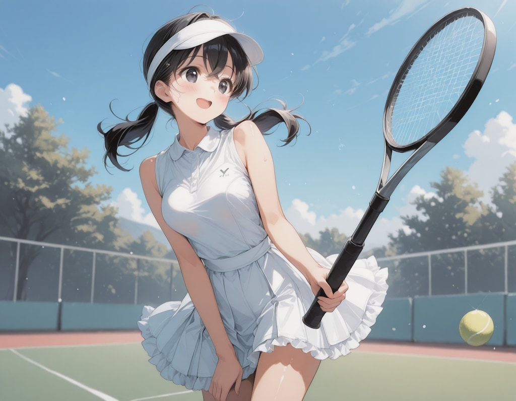 Playing Tennis