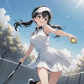 Playing Tennis 2枚目
