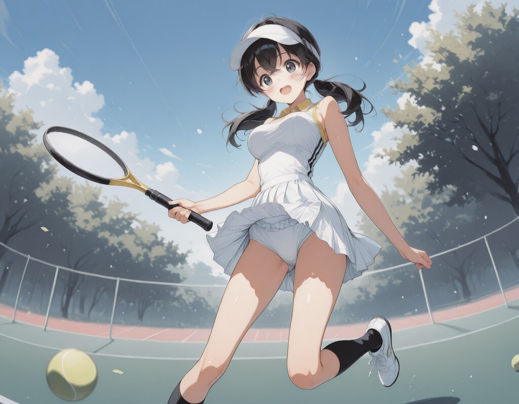 Playing Tennis