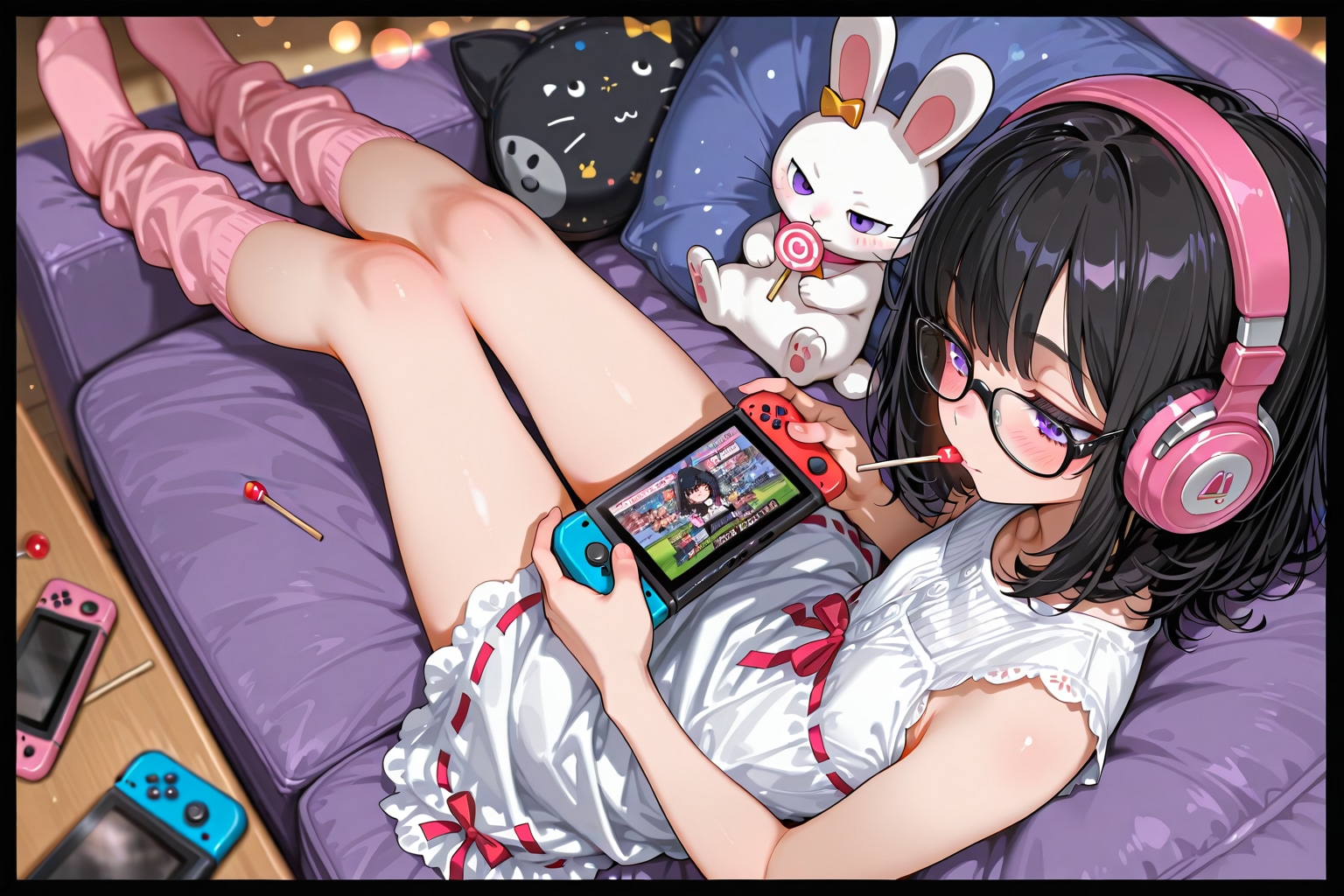 ゲーミング女児 | の人気AIイラスト・グラビア