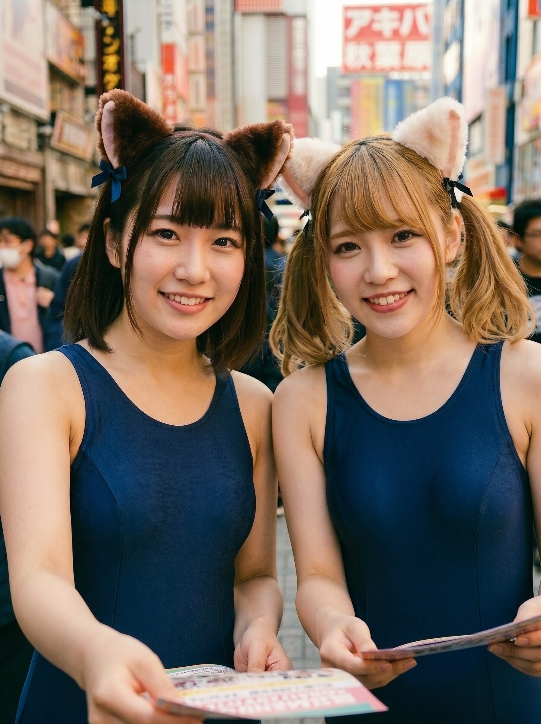 ネコミミ水着