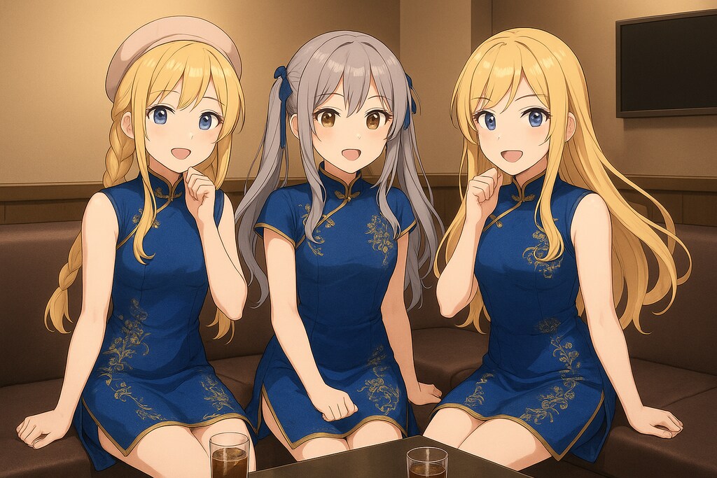 チャイナドレスと歌声の夜