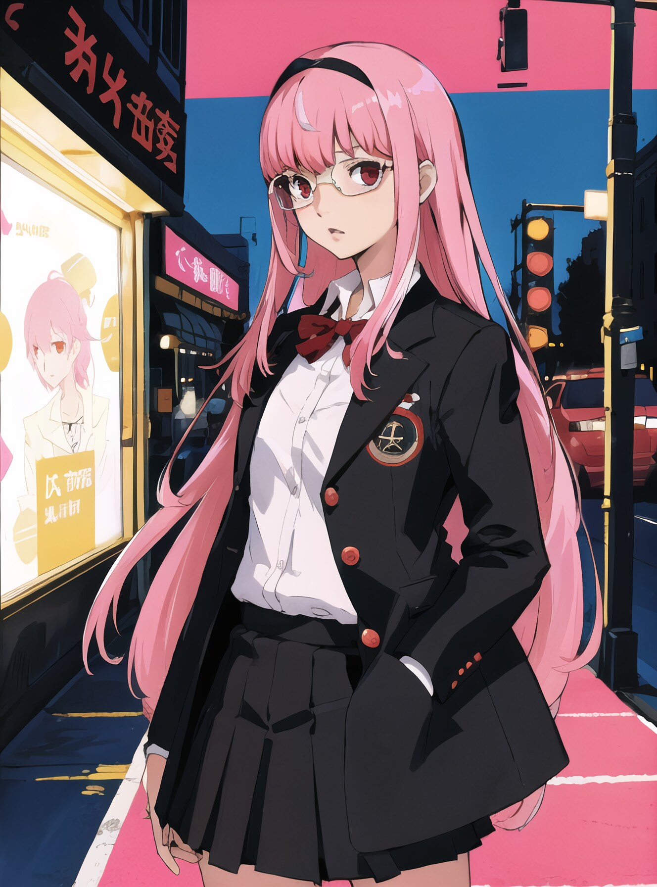 通学している時のうちの子