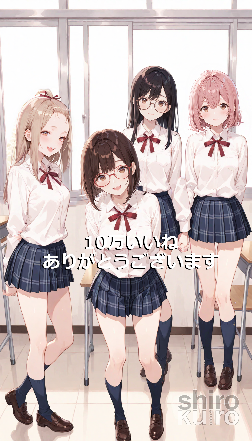 10万いいね、ありがとうございます✨