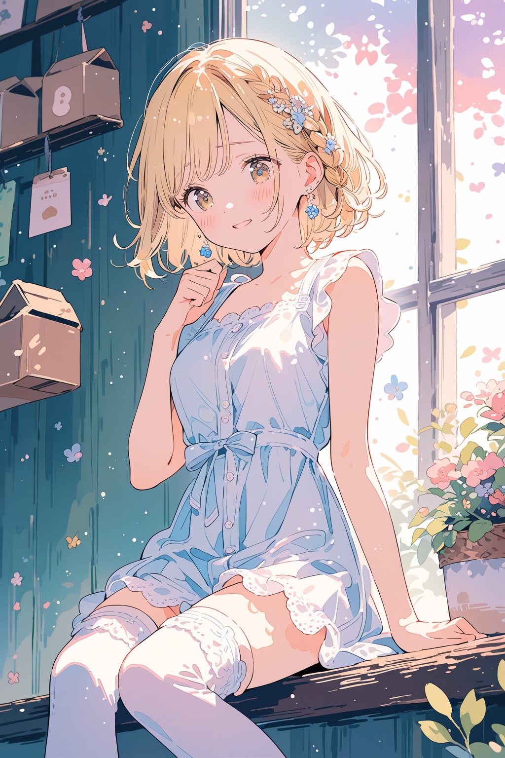 ニーハイいいですね（９） | の人気AIイラスト・グラビア