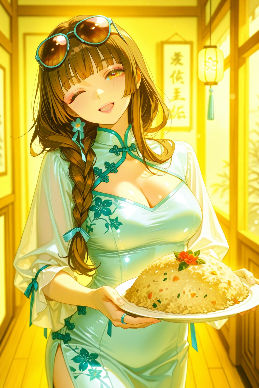 わたくし佐倉美咲の特製チャーハンはいかがですか❤️
