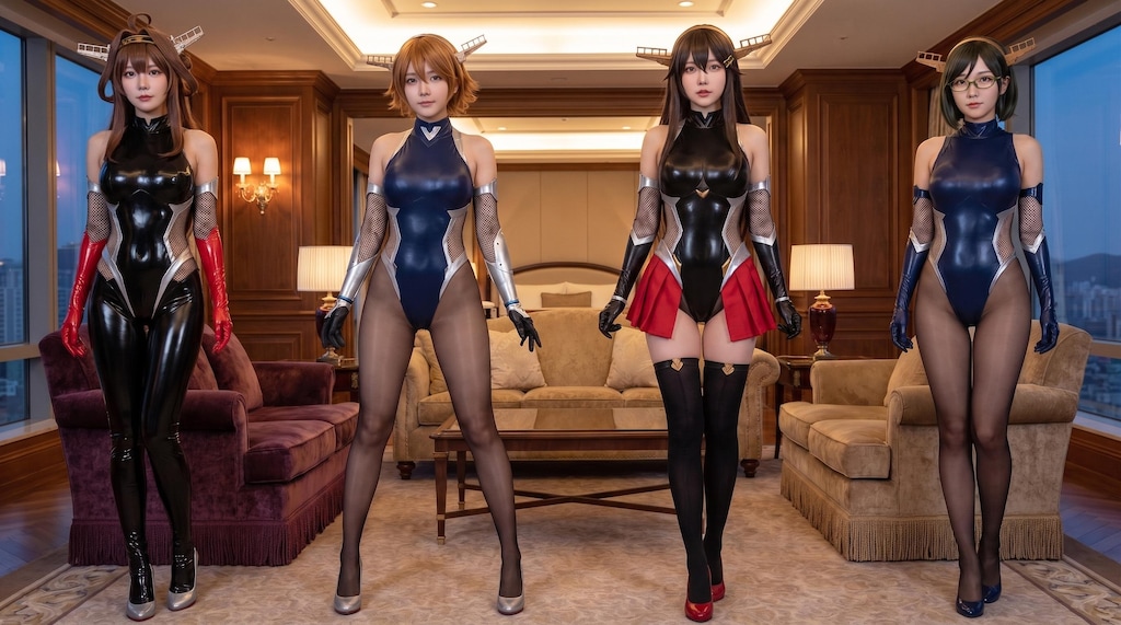 対魔艦金剛型コスプレイヤー