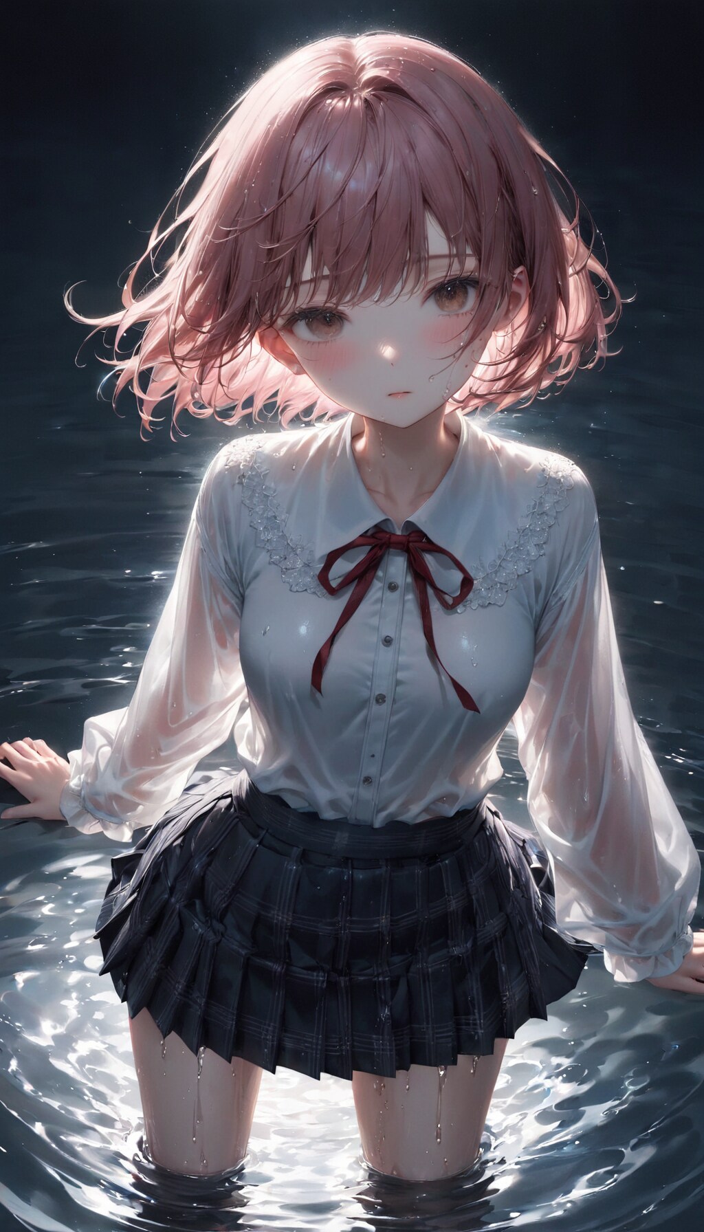 黒い沼