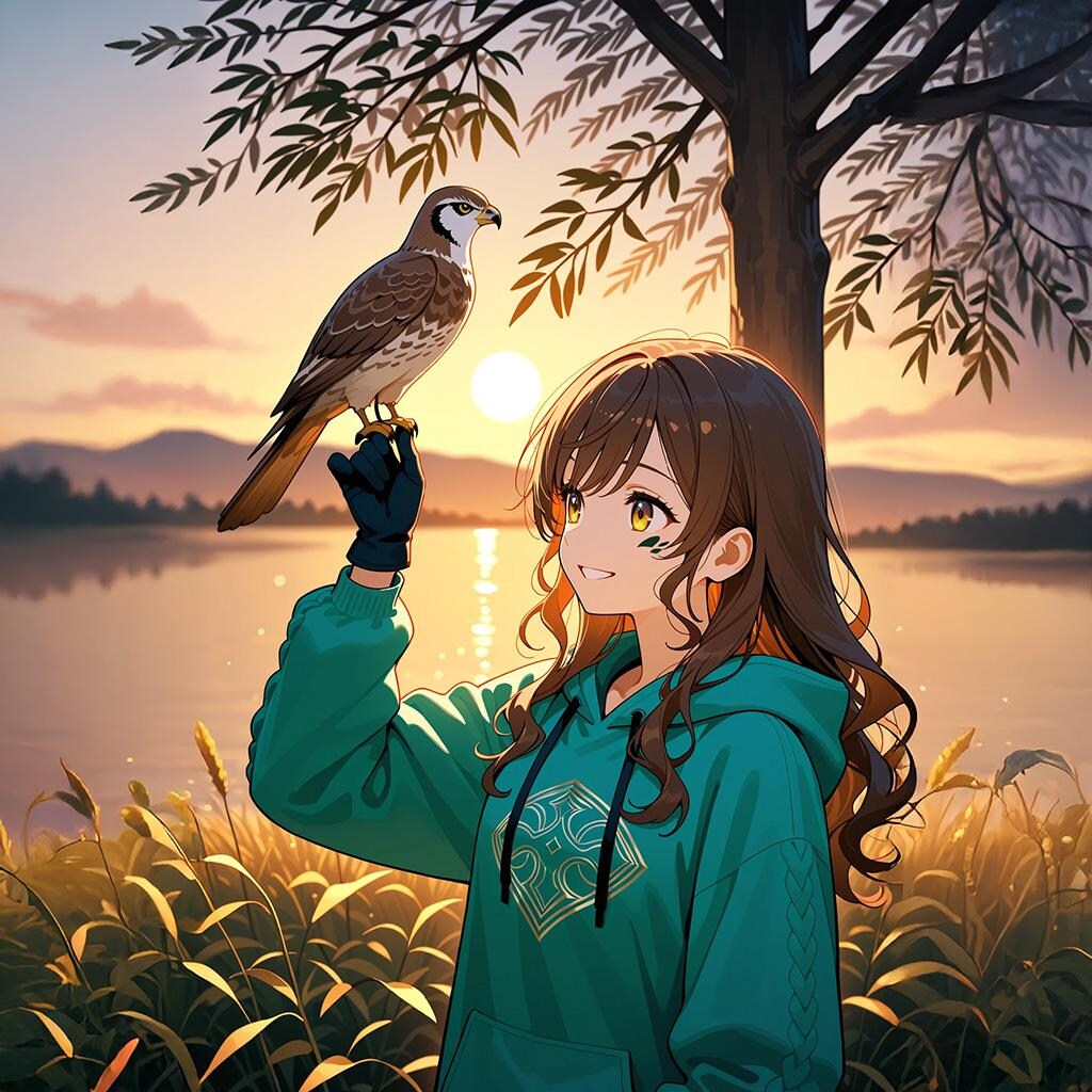 鷹匠を継ぐ少女