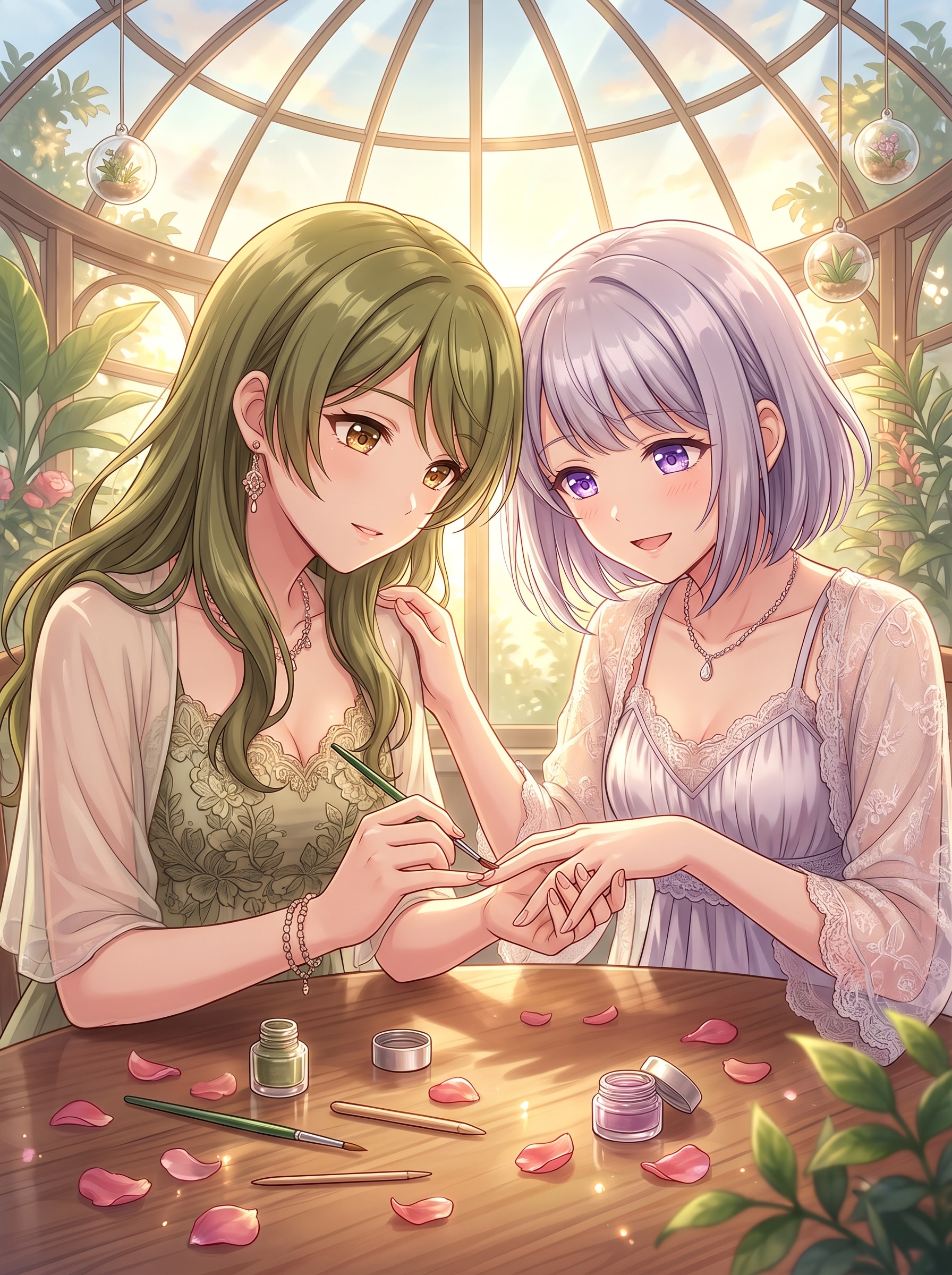 温室花暈譜